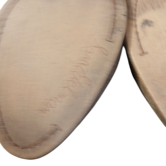 Sam Edelman Western Booties Brown and Tan Harnessed Ankle Boots Size 7 - Picture 10 of 12